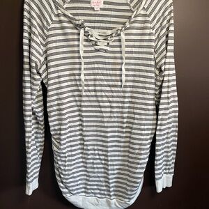 MATERNITY Isabel Maternity by Ingrid & Isabel Black and White Striped Top